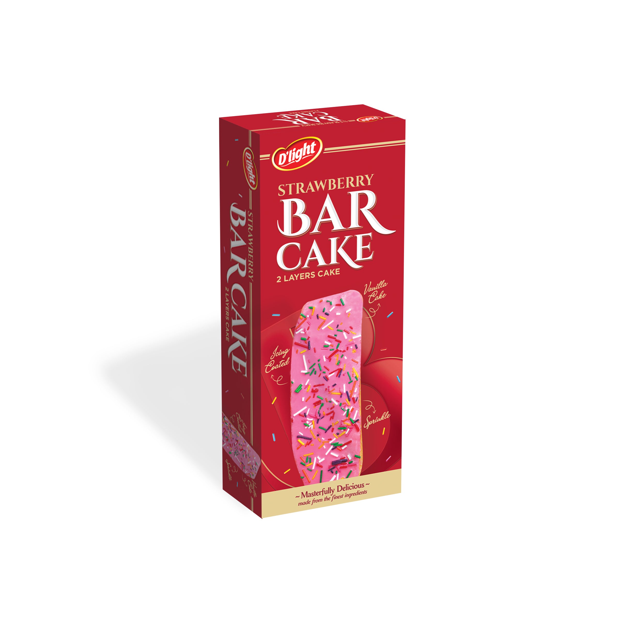 Bar Cake Strawberry